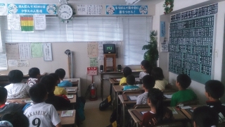 手稲珠算学校 授業風景